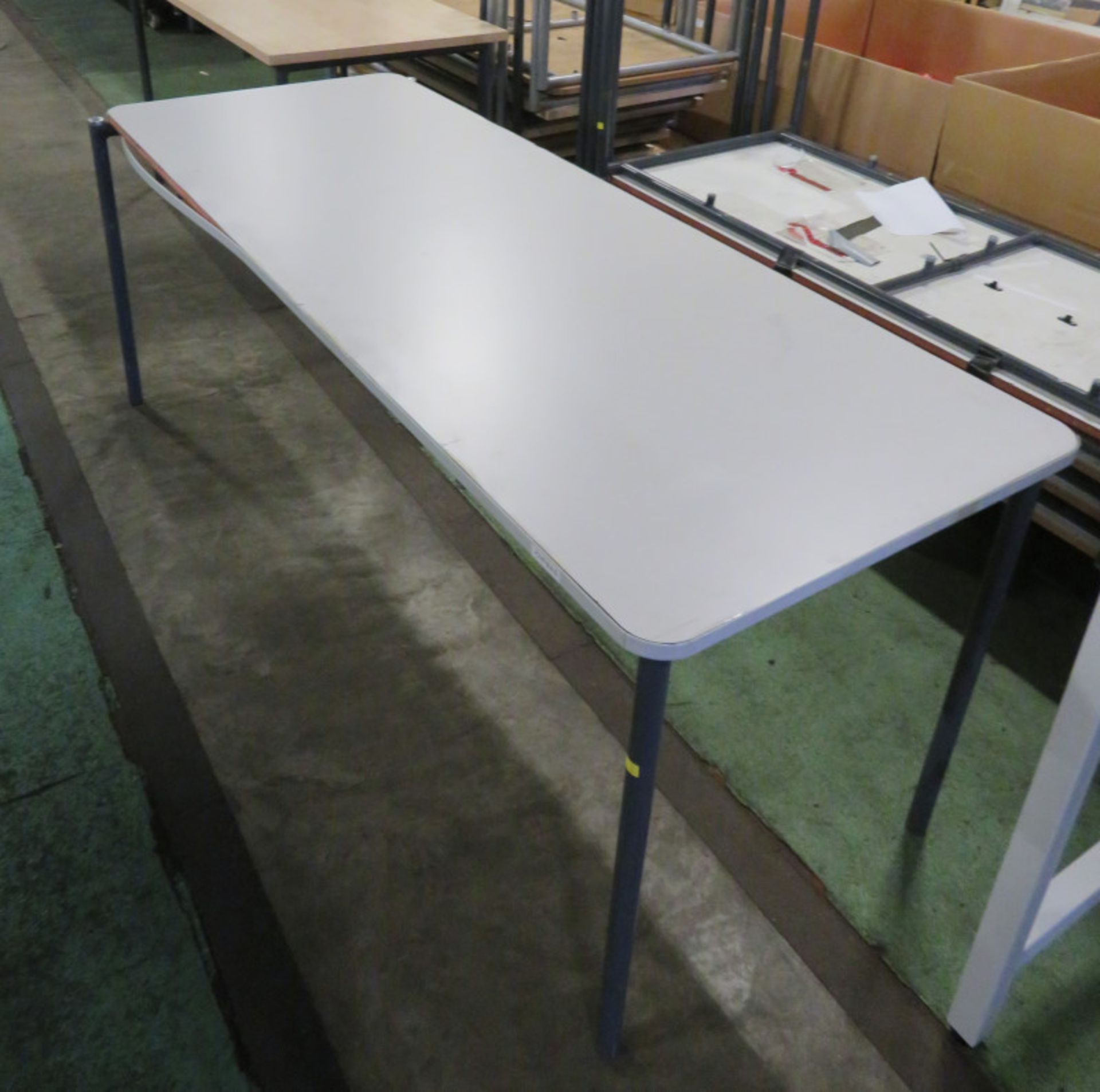 5x School Desks - L1840 x W690 x H730mm (some damaged) - Image 4 of 4