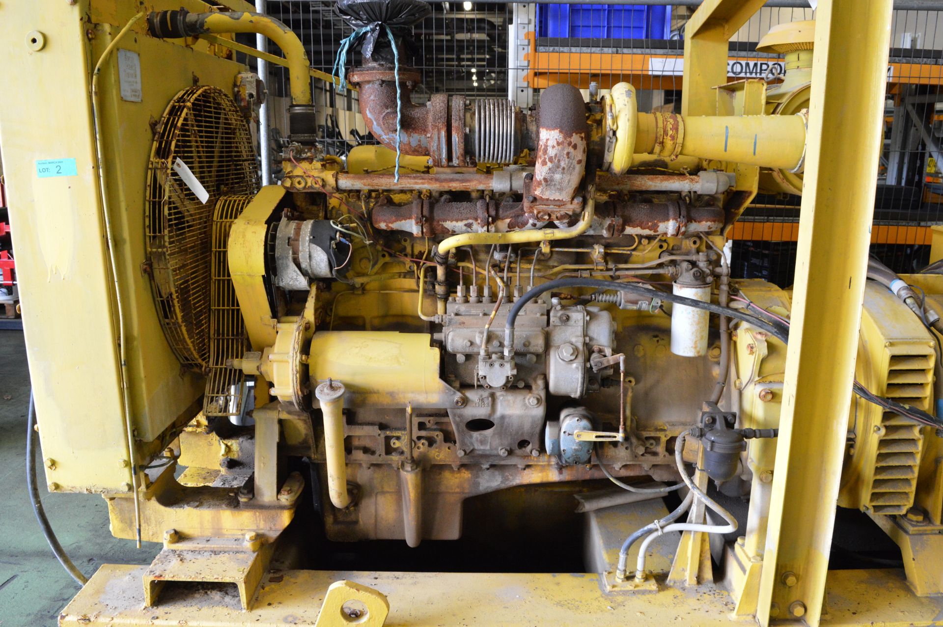 Rolls Royce Generator - diesel engine C range - Engine number C13215 - serial C61326 - bui - Image 2 of 16