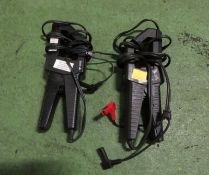 2x Fluke 80i-1010 DC/AC Current Probes