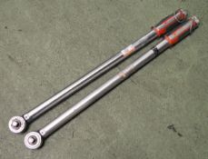2x Norbar SL3 Torque Wrenches 45-250 ibf ft