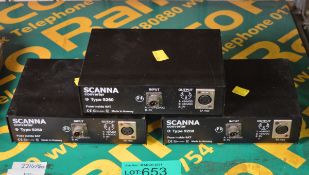 3x Scanna Converter Type 9260