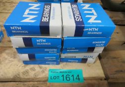 10x NTN Deep Groove Roller Bearings