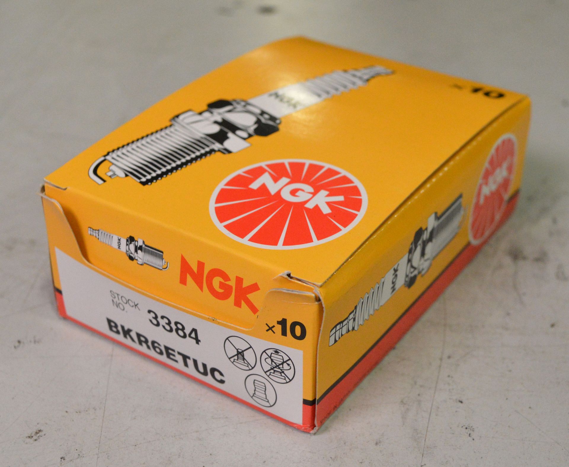 NGK spark plugs - 3384 - BKR6ETUC x10
