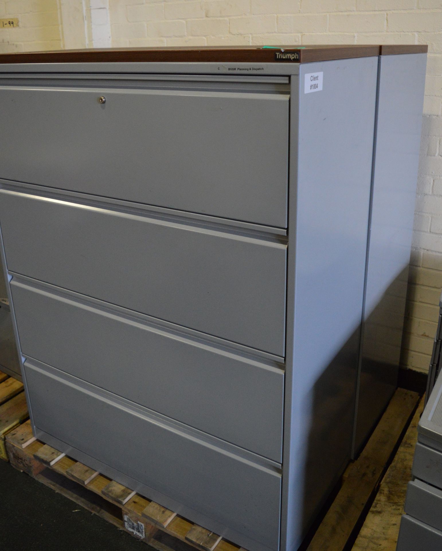 2x Triumph filing cabinets - Image 2 of 2