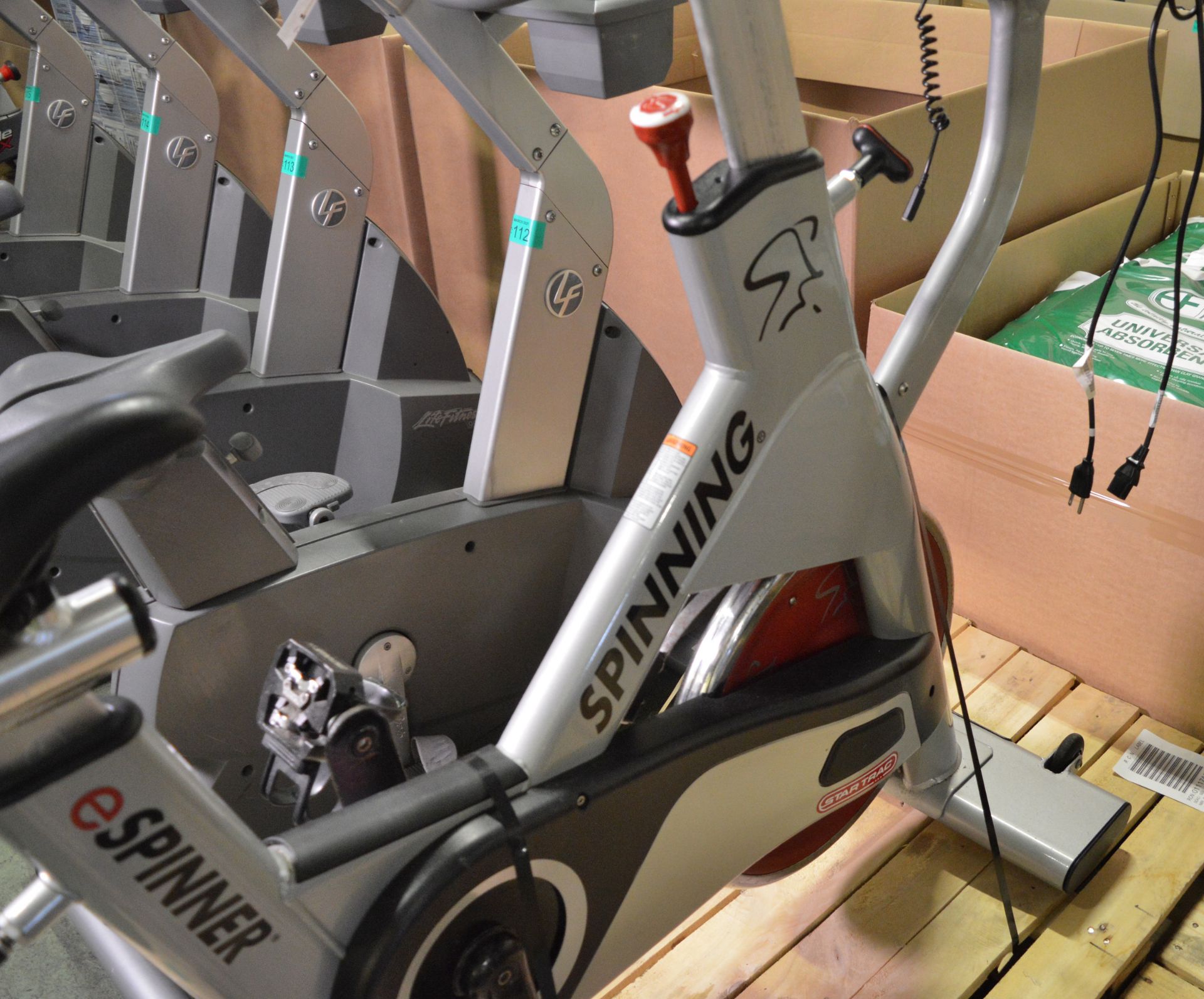Star Trac eSpinner exercise spinner bike - 110V - Image 4 of 5