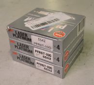 NGK Laser Platinum spark plugs 4 per box - 5542 - PFR6T-10G - 3 boxes