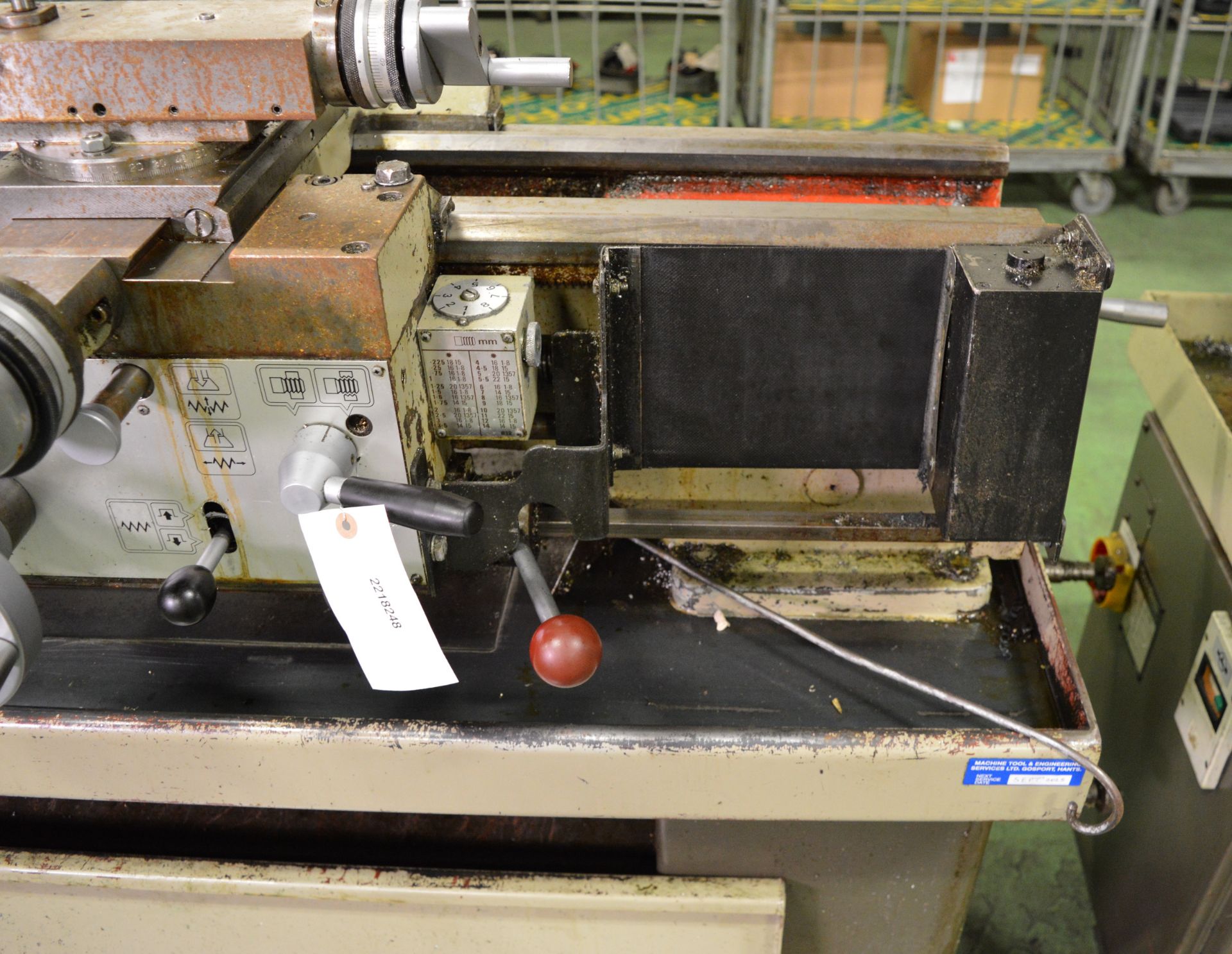 Harrison M300 lathe, end stock - no tooling - serial unknown - Image 7 of 12