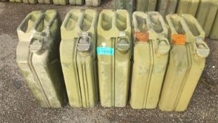 20 LTR Ex-Mod jerry cans x5