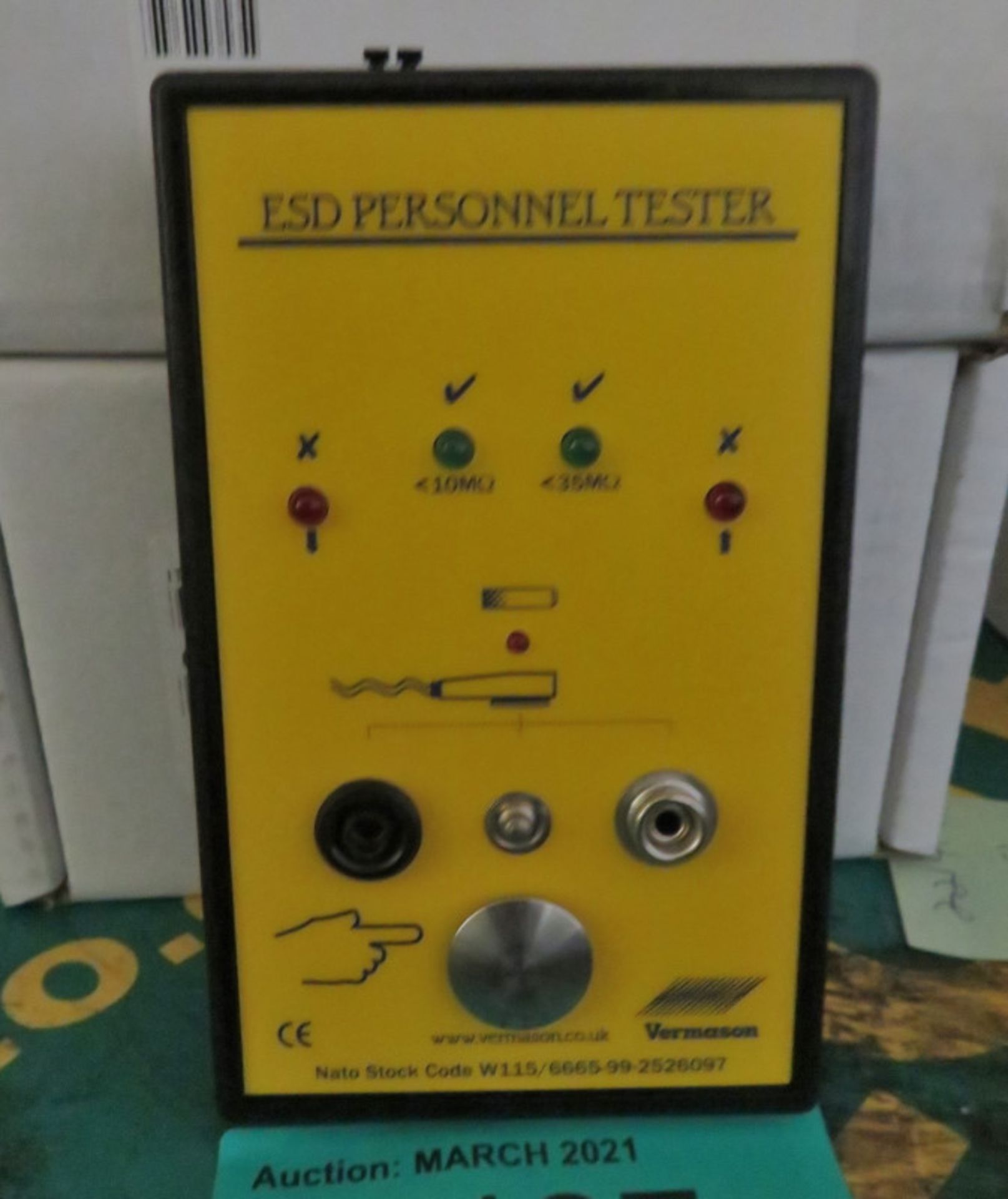 10x Vermason ESD Personal Tester Unit - Image 2 of 2