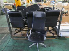 10x Office chairs