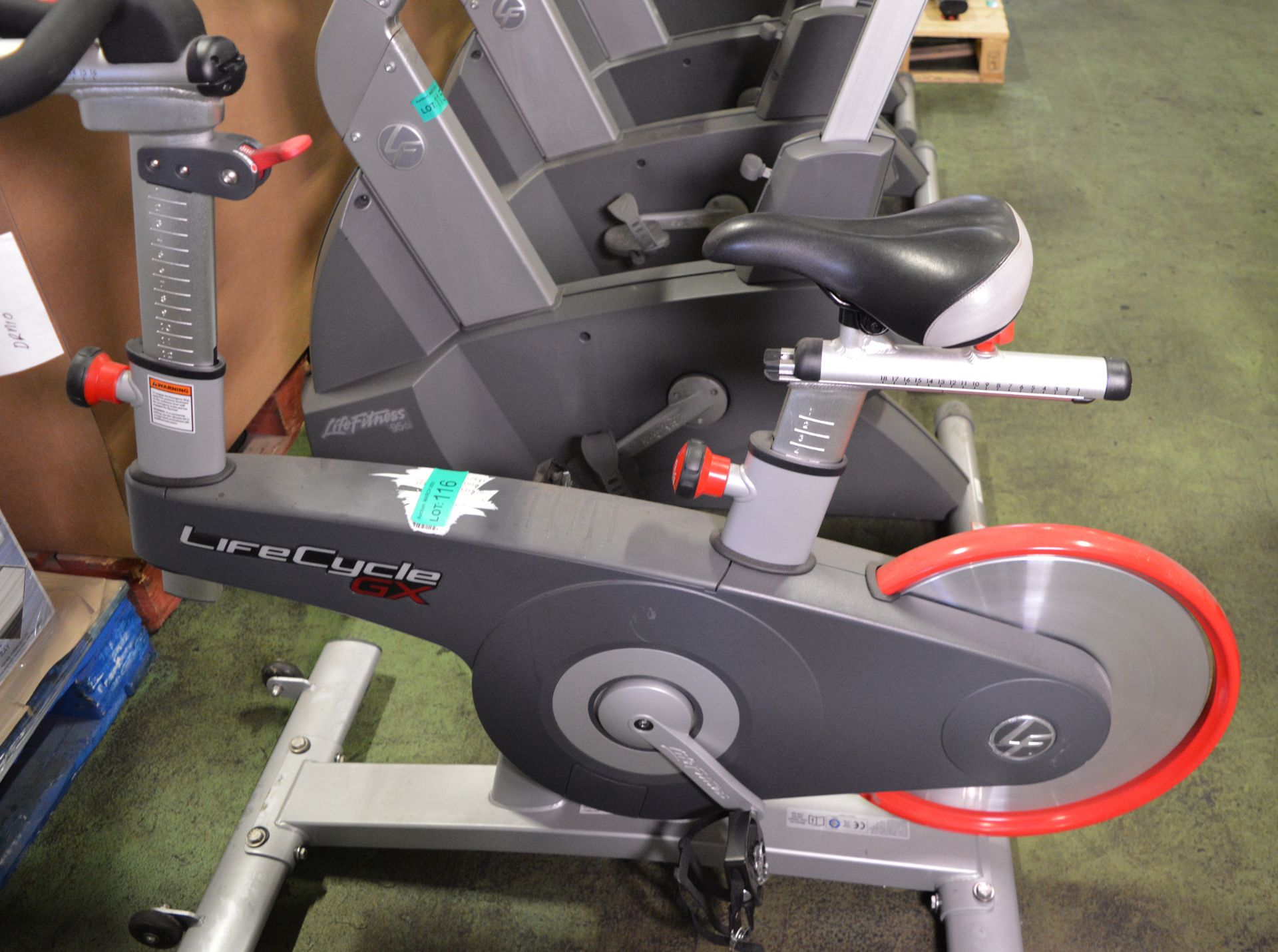 Life Fitness GX spinner exercise bike - Image 2 of 4