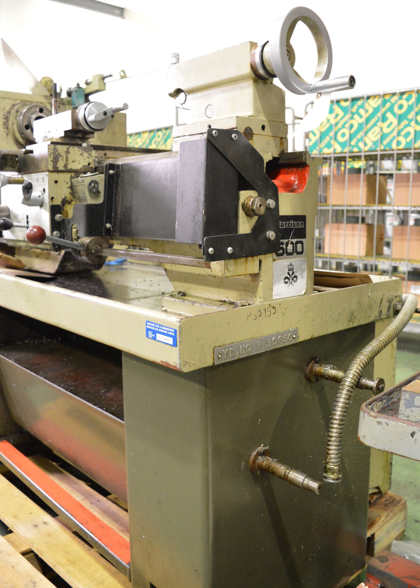 Harrison M300 lathe, end stock - no tooling - serial unknown - Image 8 of 10