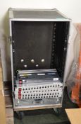 Mobile 19inch rack - audio panels - Olson, IPK, Skytec