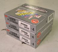 NGK Laser Platinum spark plugs 4 per box - 3500 - PFR6B - 3 boxes