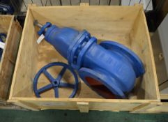 Hattersley M541 350mm Iron Wedge Gate Valve