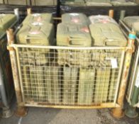 20 LTR Ex-Mod jerry cans x30 - stillage not included