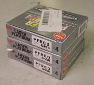 NGK Laser Platinum spark plugs 4 per box - 6458 - PFR6Q - 3 boxes