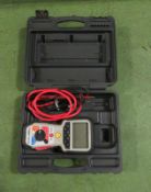 Megger MIT420 tester in case