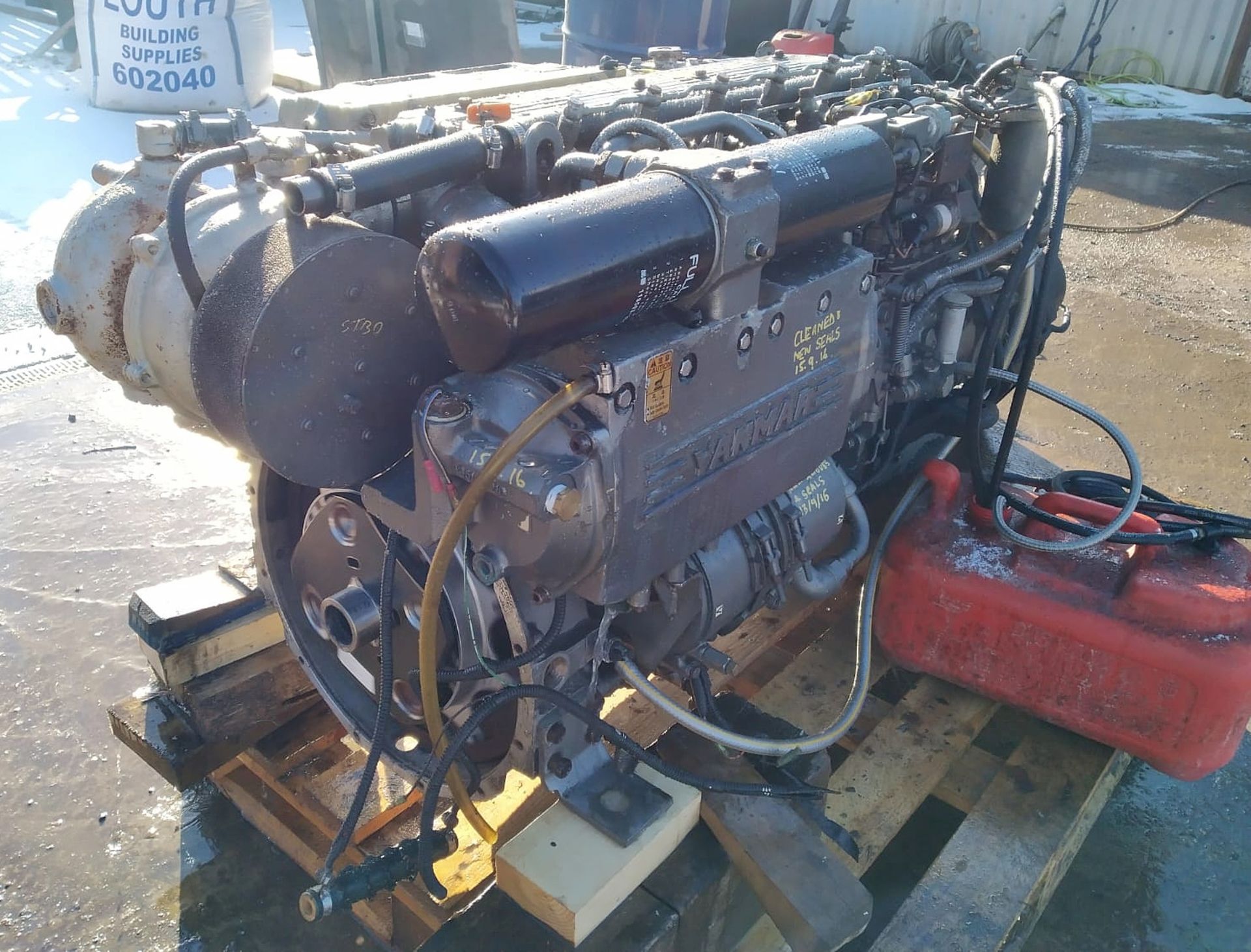 Yanmar RCD-6LY2X1 Diesel Boat Engine - 6LY2A-STP - 324kW (434HP) - possible coolant issue - Image 7 of 16