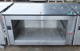 Nuttalls prep table - L 1500mm x W 1000mm x H 860mm