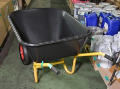 Large garden wheelbarrow