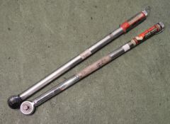 2x Norbar Torque Wrenches 45-250 ibf ft