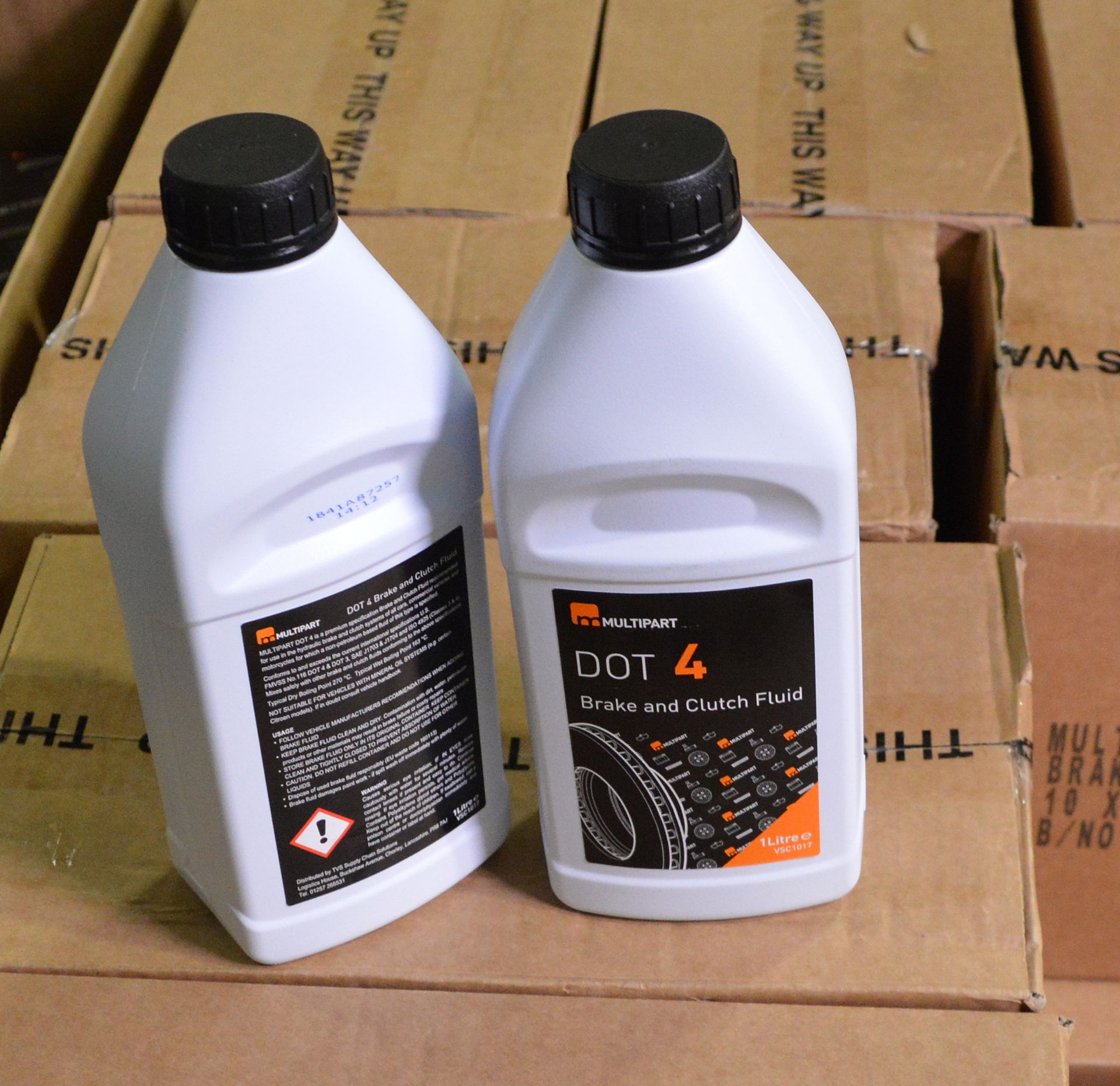 Multipart DOT 4 Brake and clutch fluid - 1 litre bottles - 10 boxes - 24 boxes - Image 2 of 4