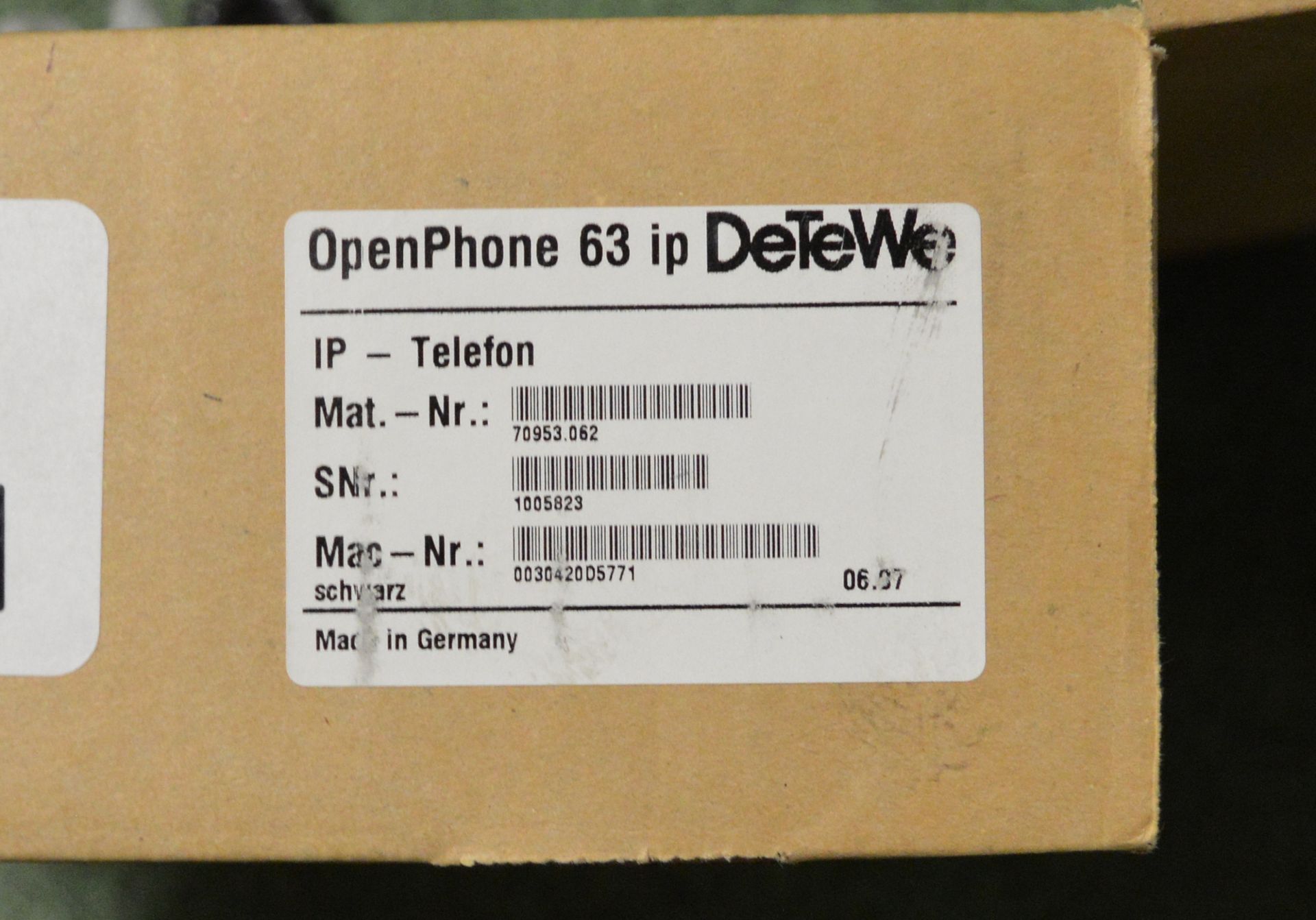 2x Detewe Openphone 63 IP Telephones - Image 4 of 4