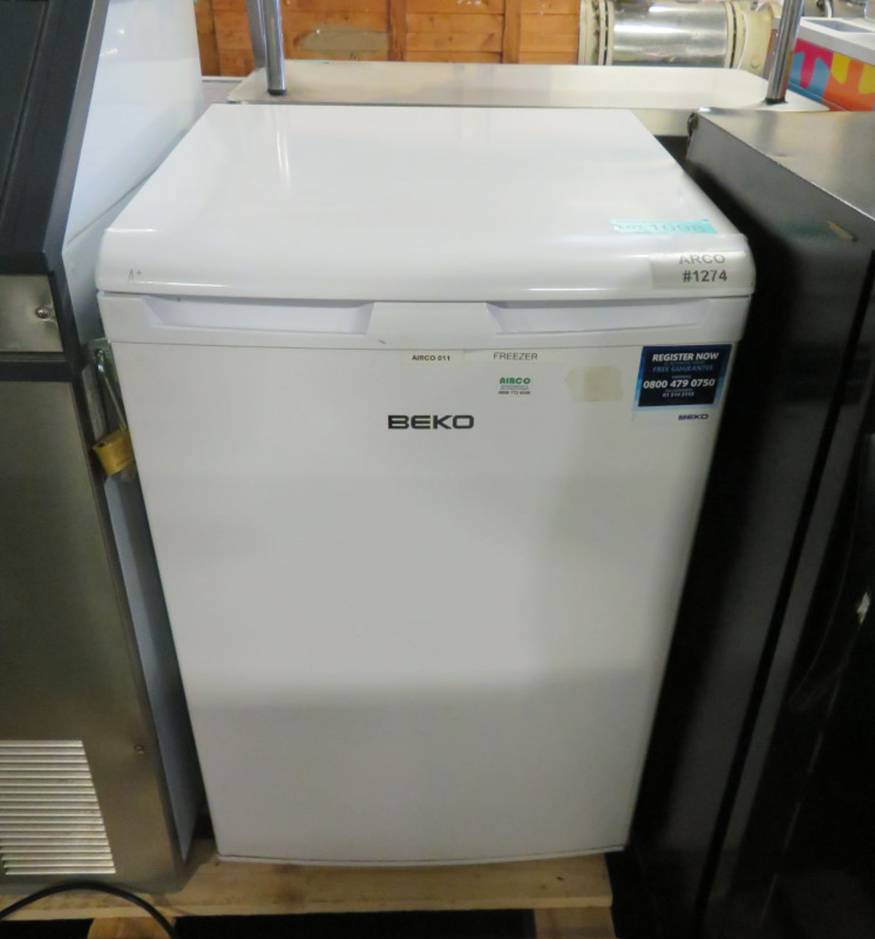 Beko singlr door freezer - 540mm x 560mm x 820mm