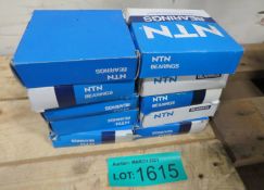 10x NTN Deep Groove Roller Bearings