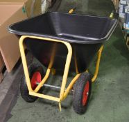 Large garden wheelbarrow