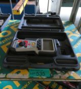 Megger MIT420 tester in case