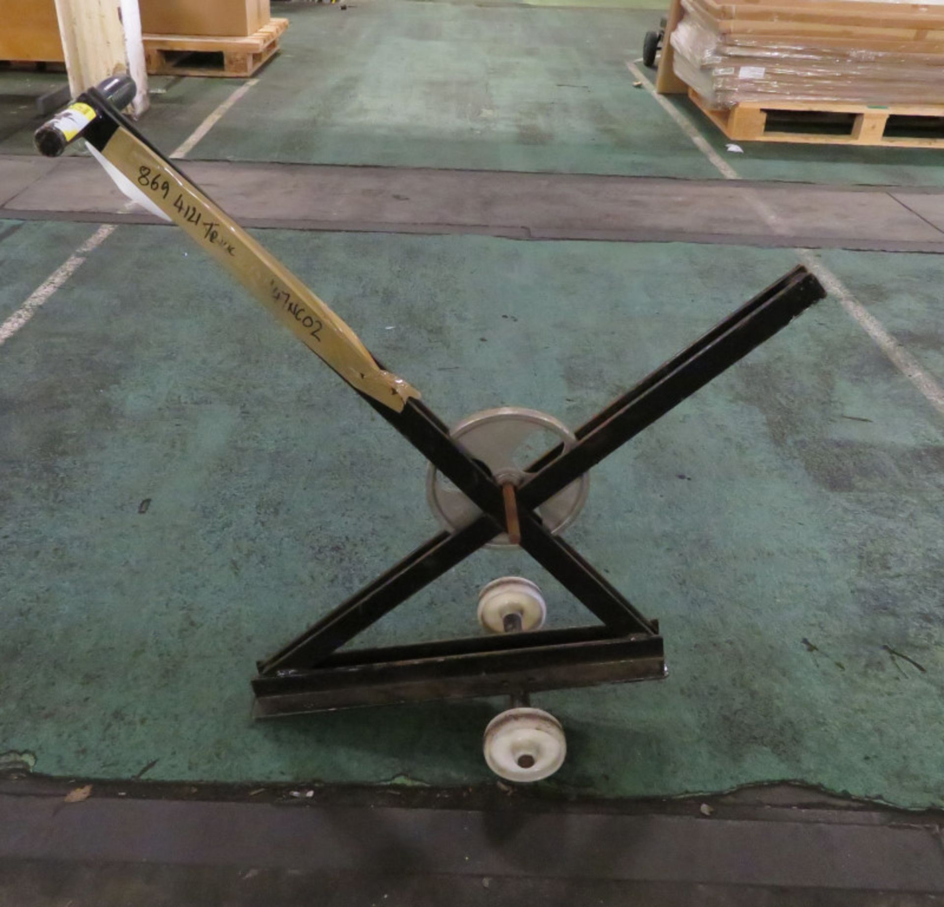 Strapping reel holder trolley - Image 2 of 2