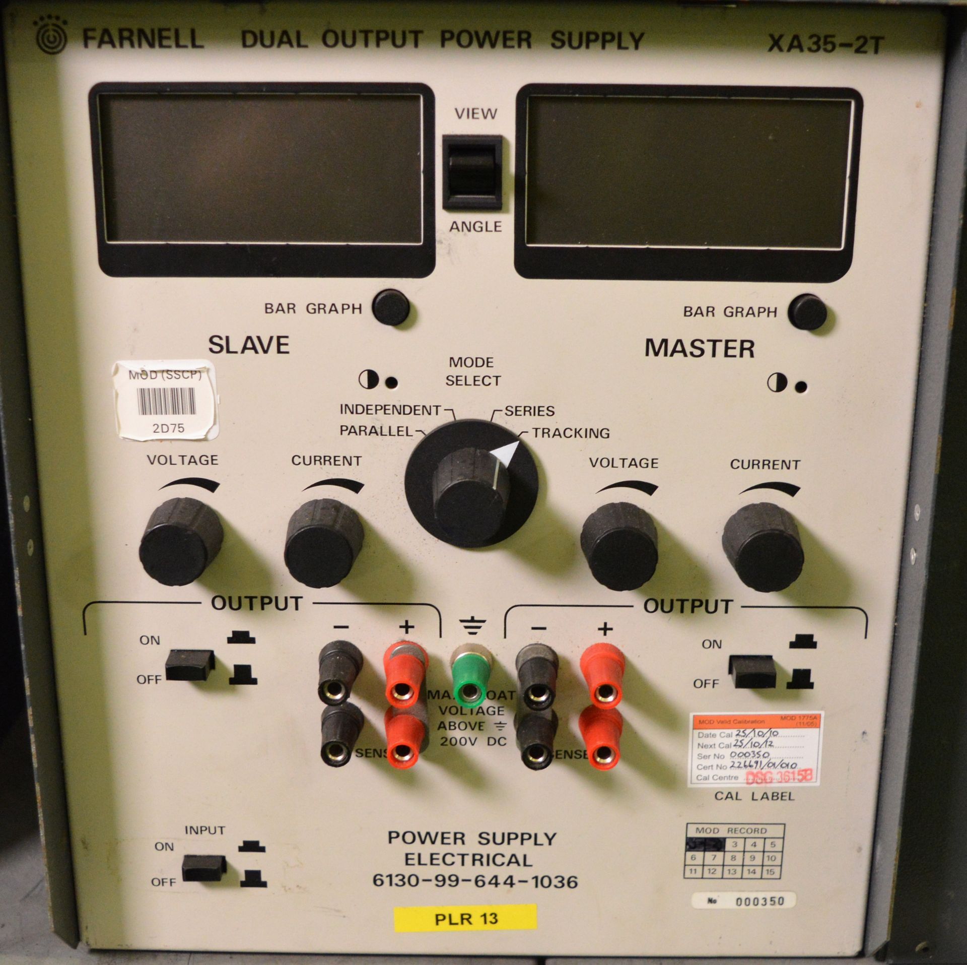 Farnell XA35-2T Dual Output Power Supply - Image 2 of 2