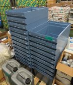 21x Bito MB 6432 Plastic Storage Boxes