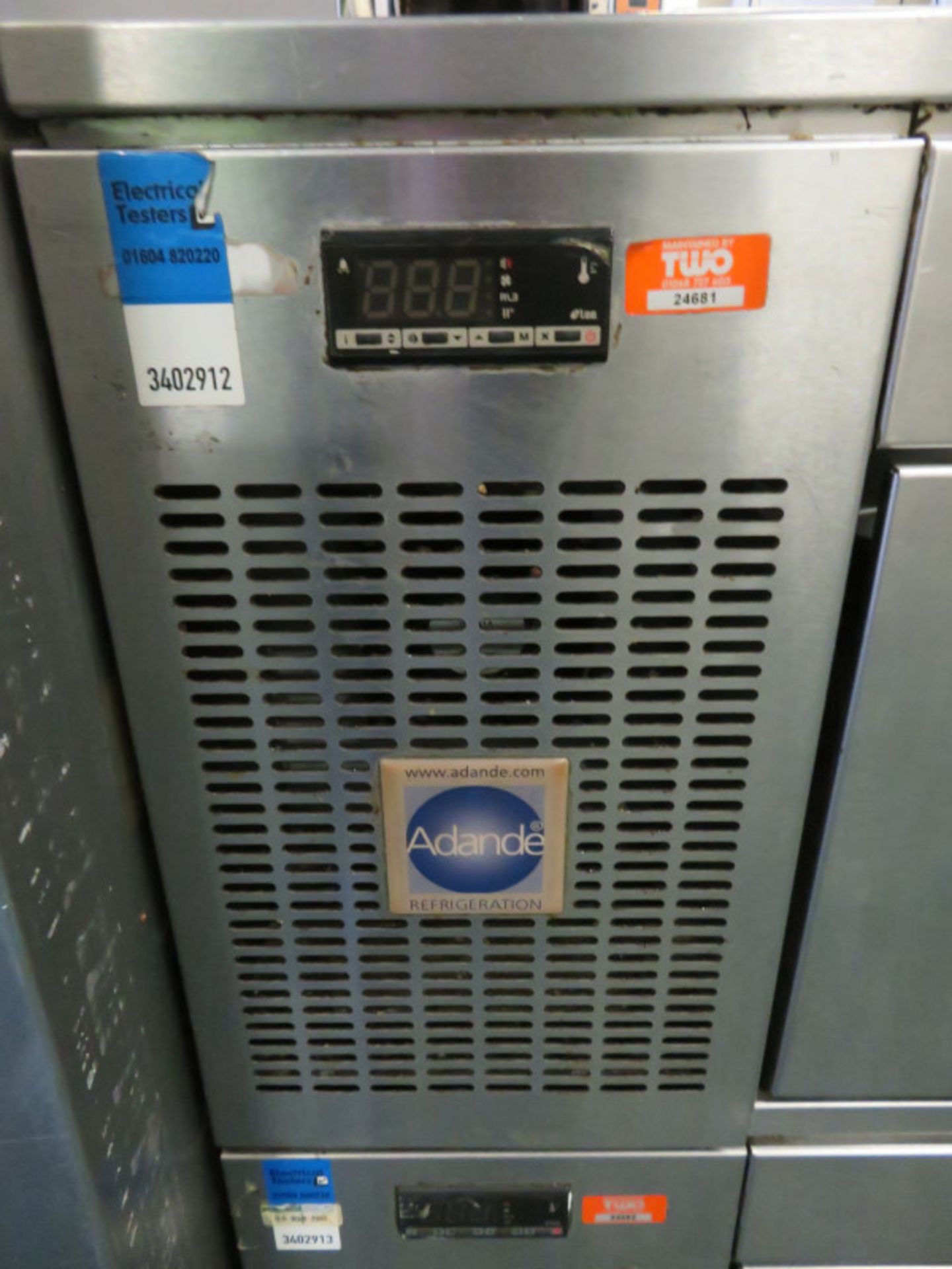 Adande 2 drawer refrigeration unit - 1100mm x 700mm x 860mm - Image 3 of 3