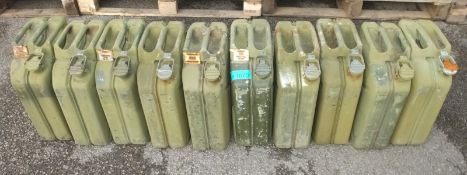 20 LTR Ex-Mod jerry cans x10