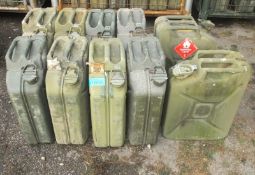 20 LTR Ex-Mod jerry cans x10