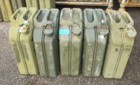 20 LTR Ex-Mod jerry cans x5