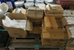Various Boxes of Clear Refuse Bags & 2 Boxes of Polyproplene Bags