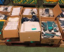 Various Pairs of Work Gloves (Q-Safe & UCI) & Q-Safe XL Disposable Coveralls