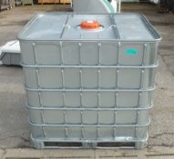 1000LTR IBC Storage tank in frame - W 1200mm x D 1000mm x H 1170mm