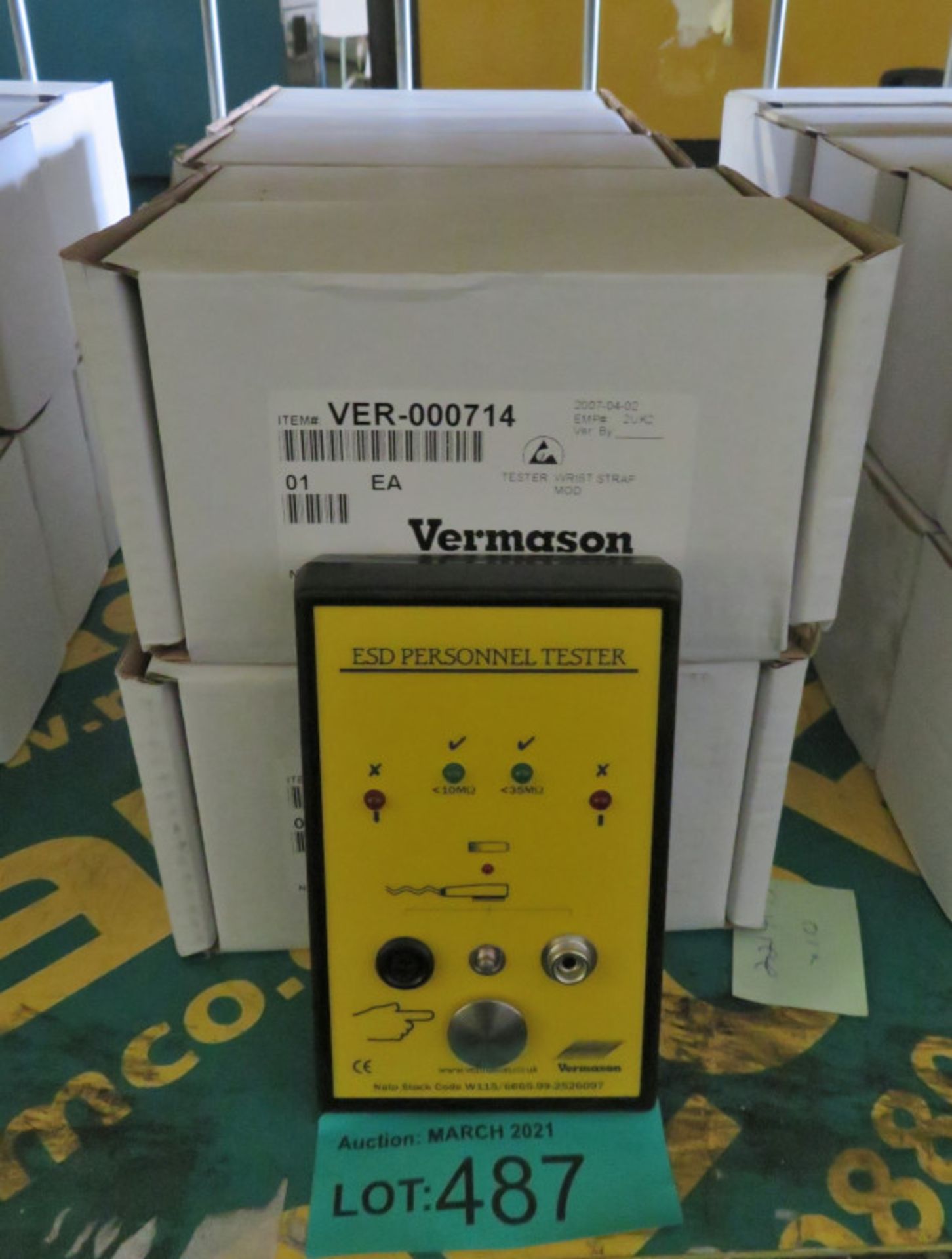 10x Vermason ESD Personal Tester Unit