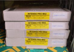 4x Starrett Intenss Pro M42 - 3660mm x 27mm x 0.90mm x4-6 ITP band saw blades