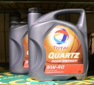 2x Total Quartz 9000 energy 5W-40 - 5LTR bottles