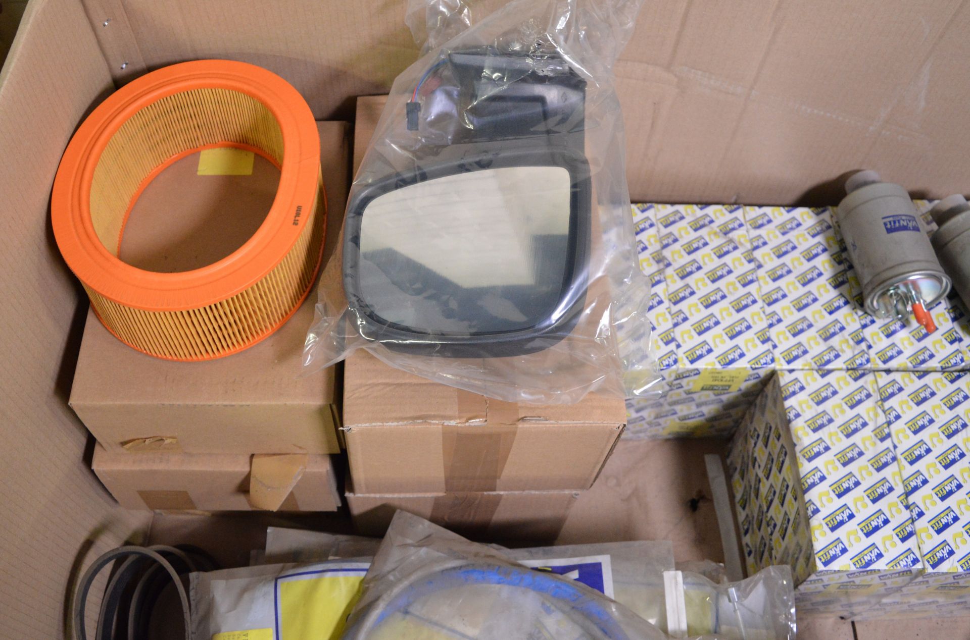 Vehicle parts - air filters, rear pad sets, drive belts, fuel filters, hand brake cables, - Image 2 of 7