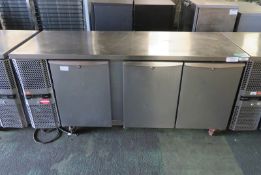 Precision 3 door refrigeration unit - 1820mm x 670mm x 870mm