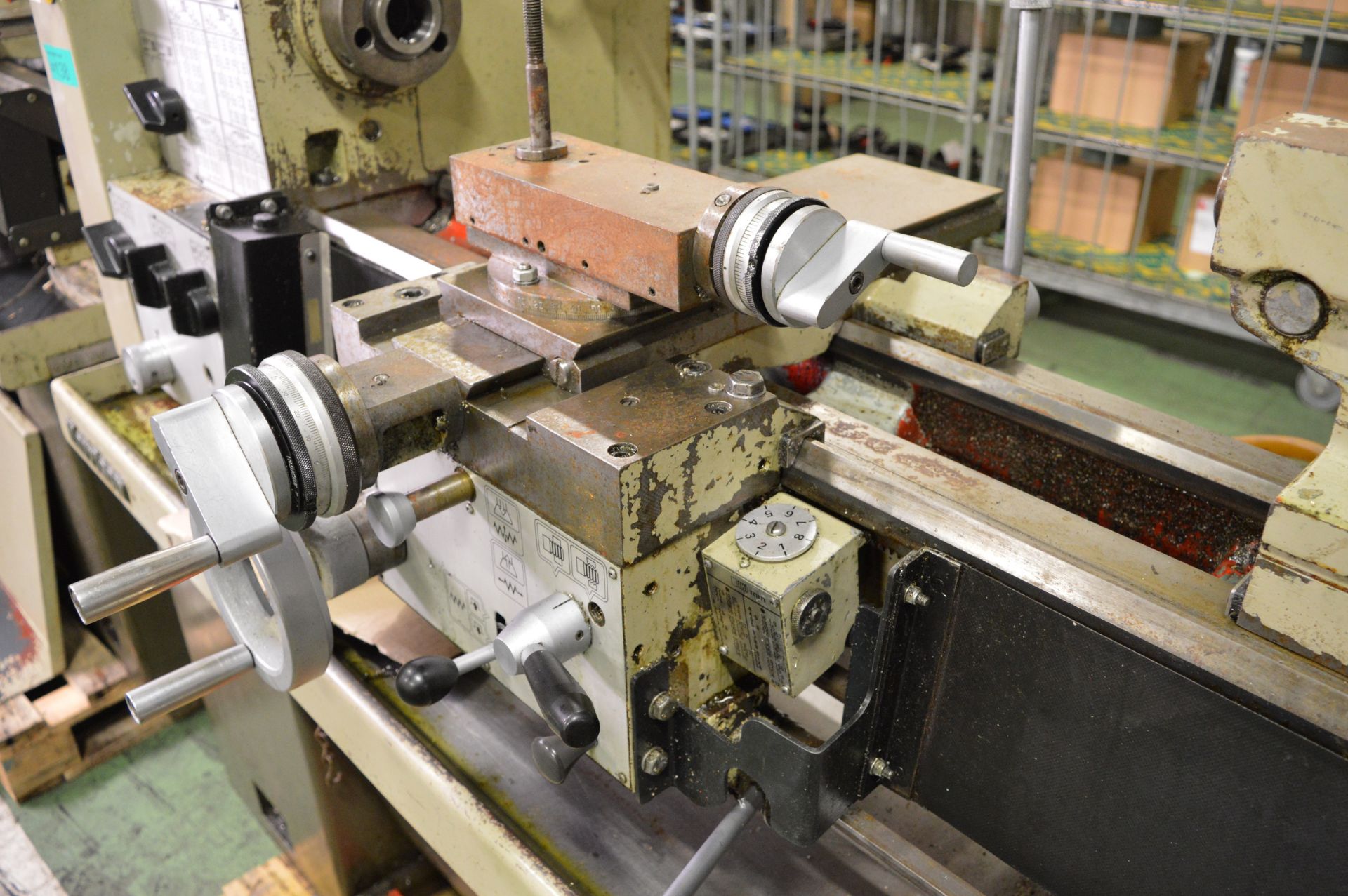 Harrison M300 lathe, end stock - no tooling - serial unknown - Image 6 of 10
