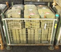 20 LTR Ex-Mod jerry cans x30 - stillage not included