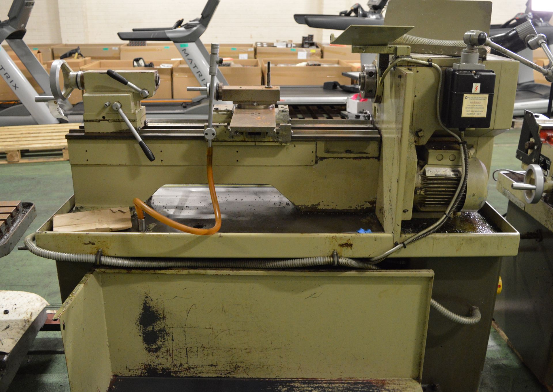 Harrison M300 lathe, end stock - no tooling - serial unknown - Image 9 of 10